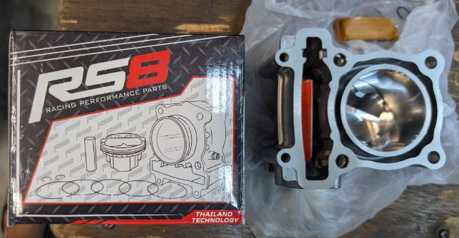 Y15ZR BLOCK/PISTON (FORGED)/RING - 63MM RS8