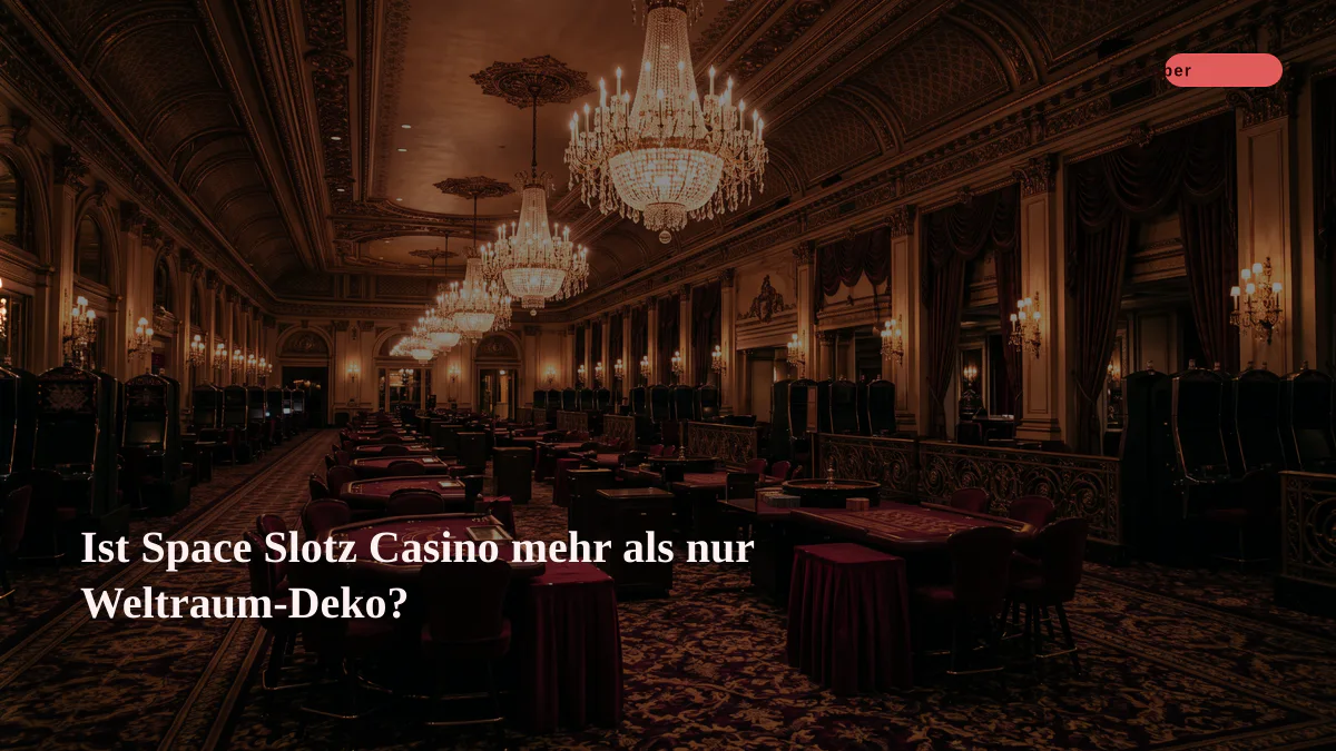Ist Space Slotz Casino mehr als nur Weltraum-Deko?