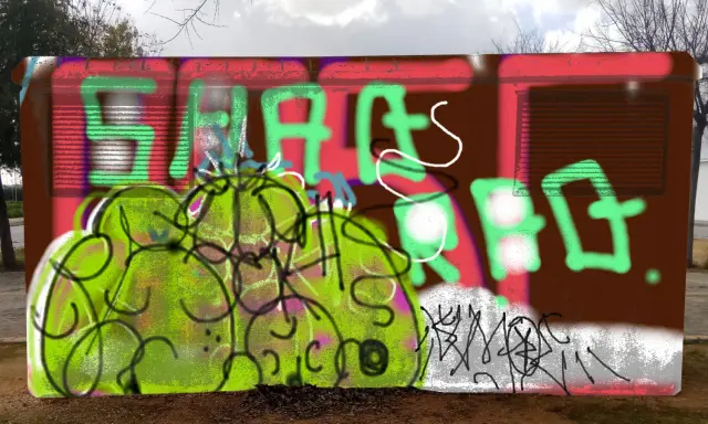 Graffiti artwork by Sumoe