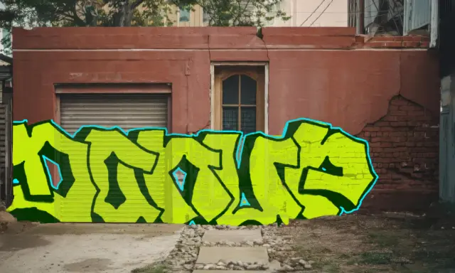 Graffiti artwork by danup
