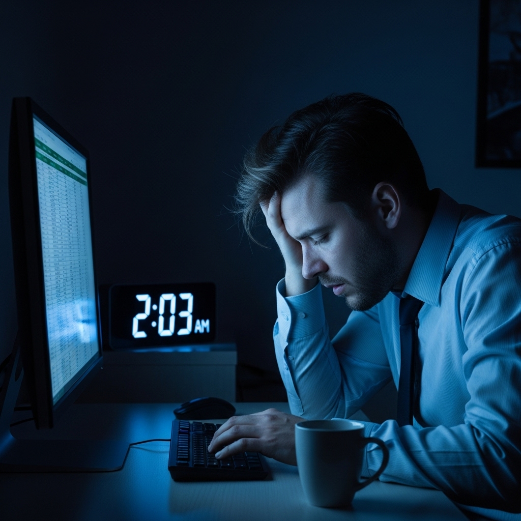 Meme about manual data entry