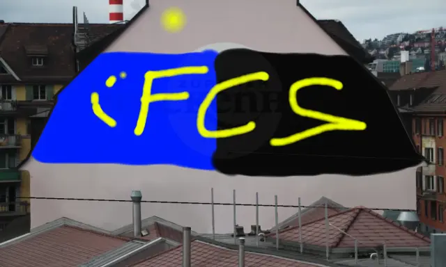 Graffiti artwork by FCS