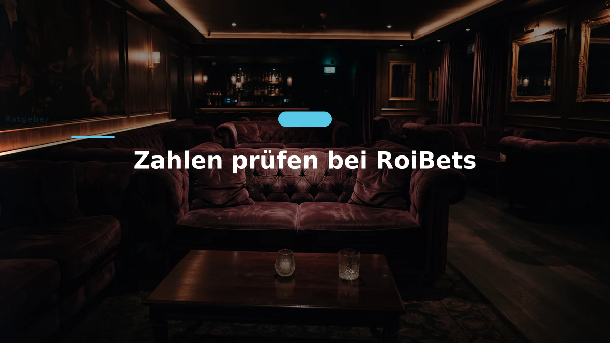 Zahlen prüfen bei RoiBets