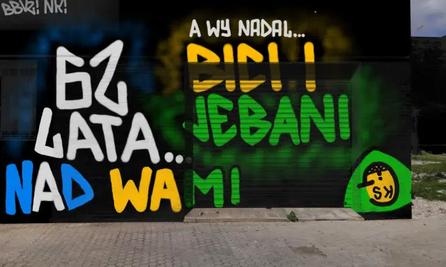 Graffiti artwork by vandald