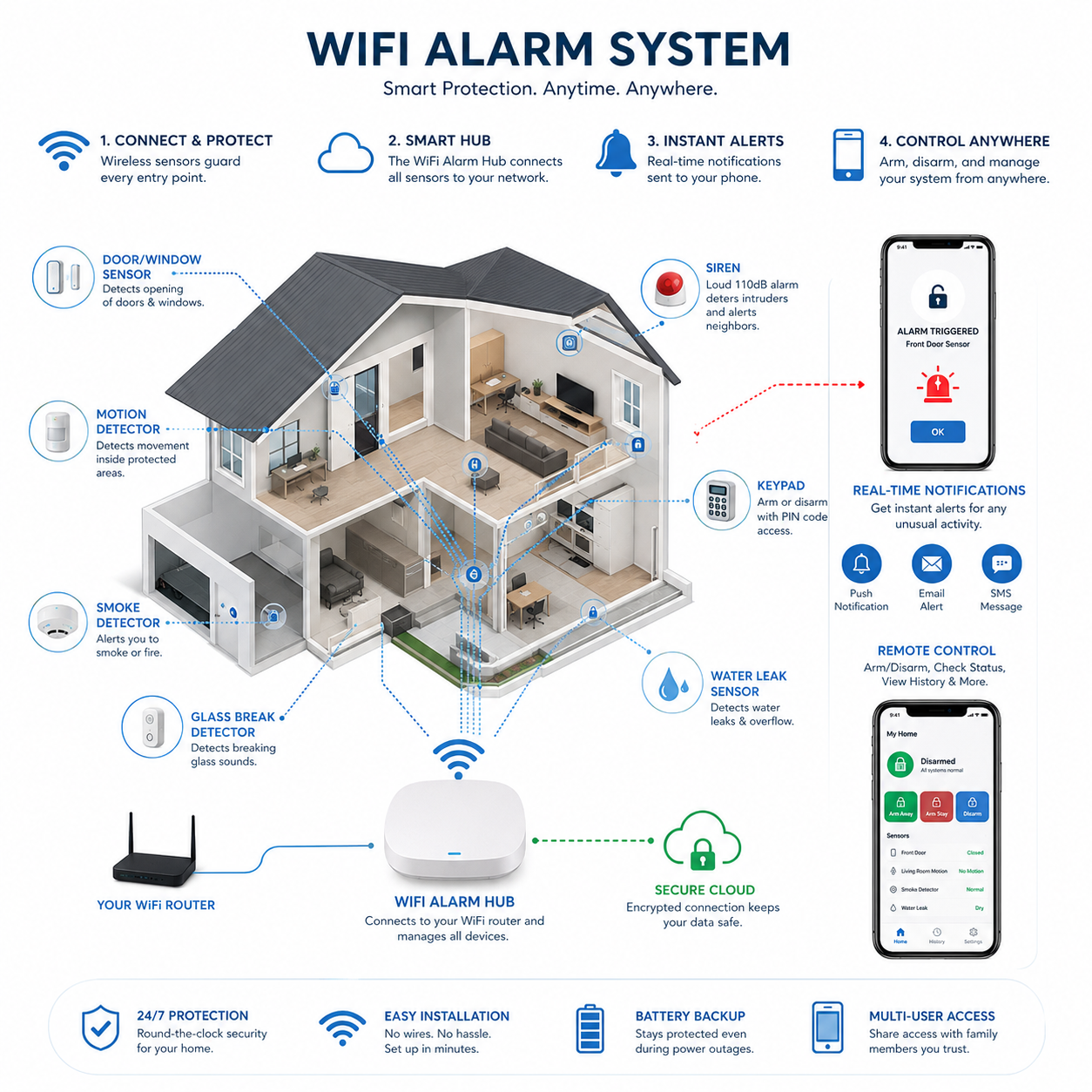 WiFi Dome continuous network threat detection