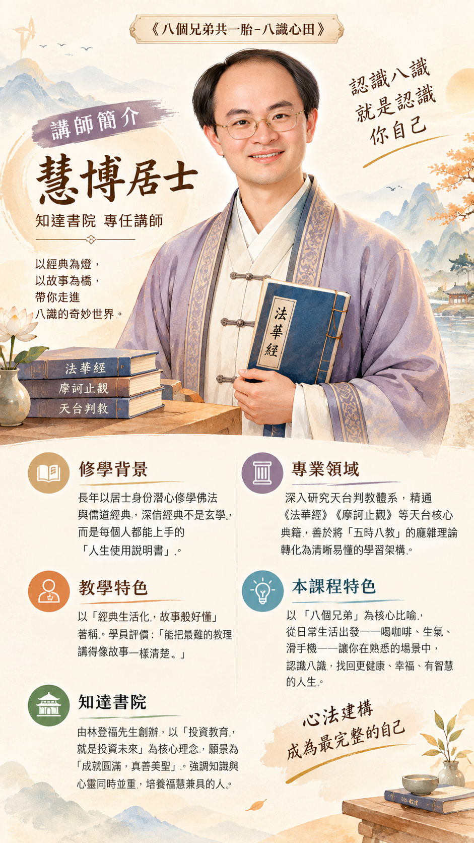 講師簡介 慧博居士 宗教R02八識心田
