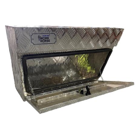 Underbody Ute Toolbox - Aluminium, 750x250x400mm, Right Side