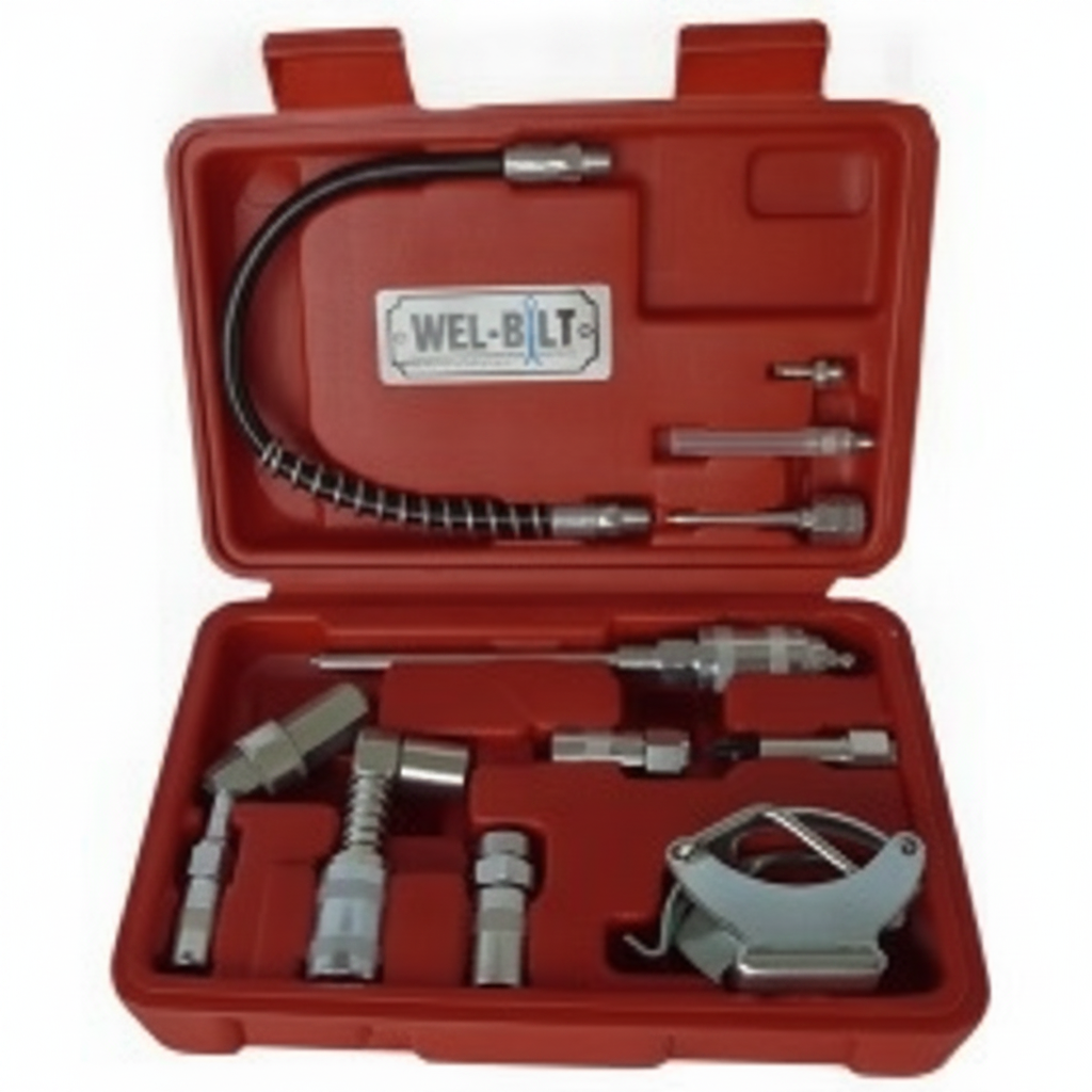 Grease Lube Accessory Kit, 11-Piece, 1/8