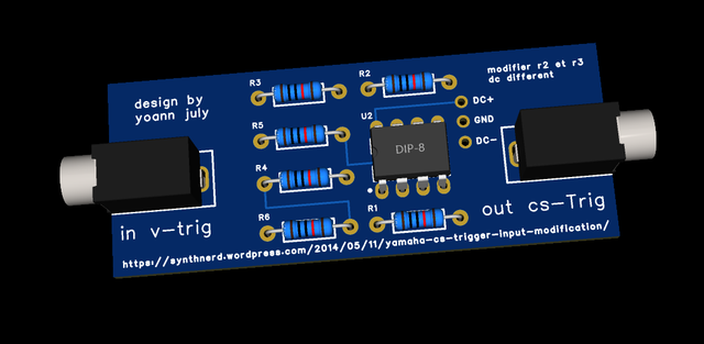 convertisseur trigger yamaha cs