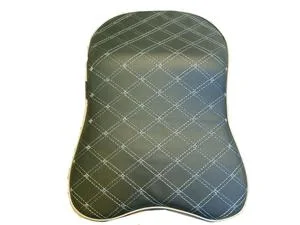 Car Neck Back Rest Long Cushion With Memory Foam Grey