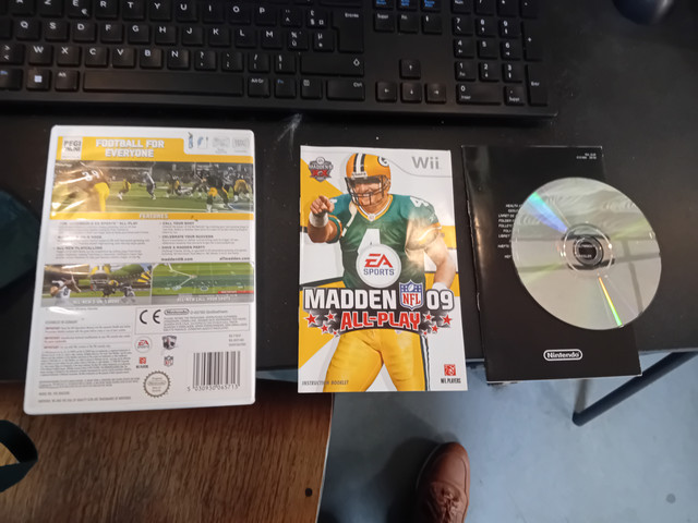Madden Wii Back
