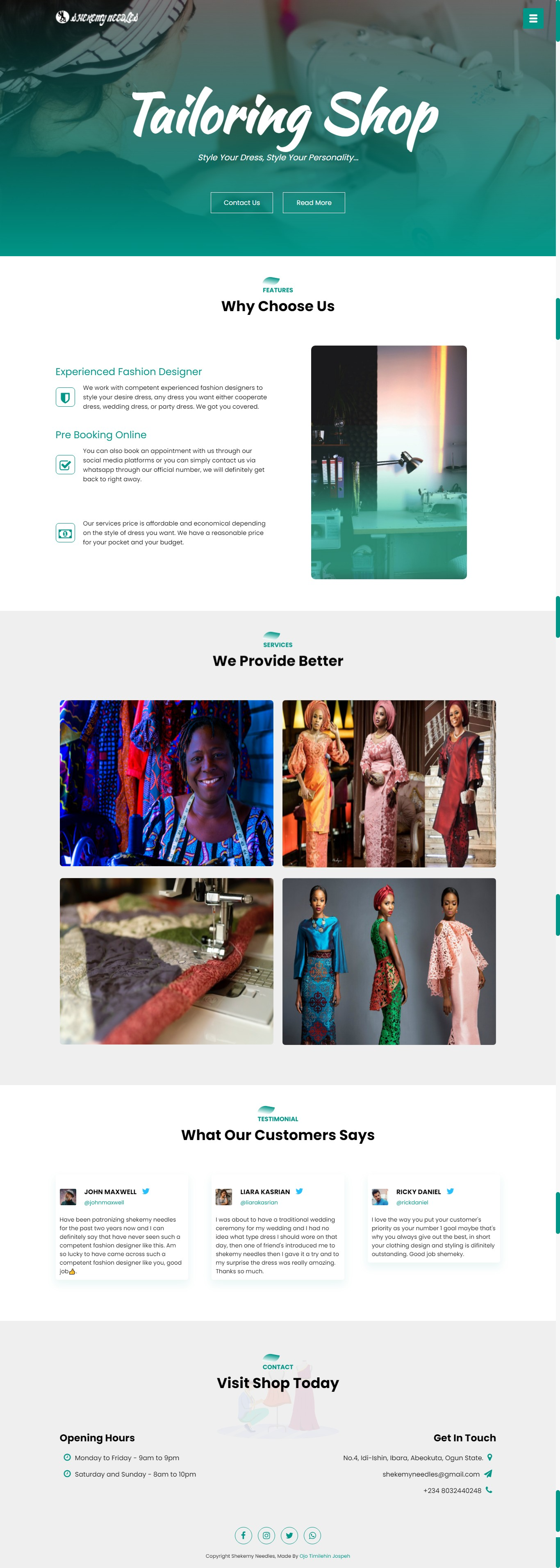 Tailoring_Website