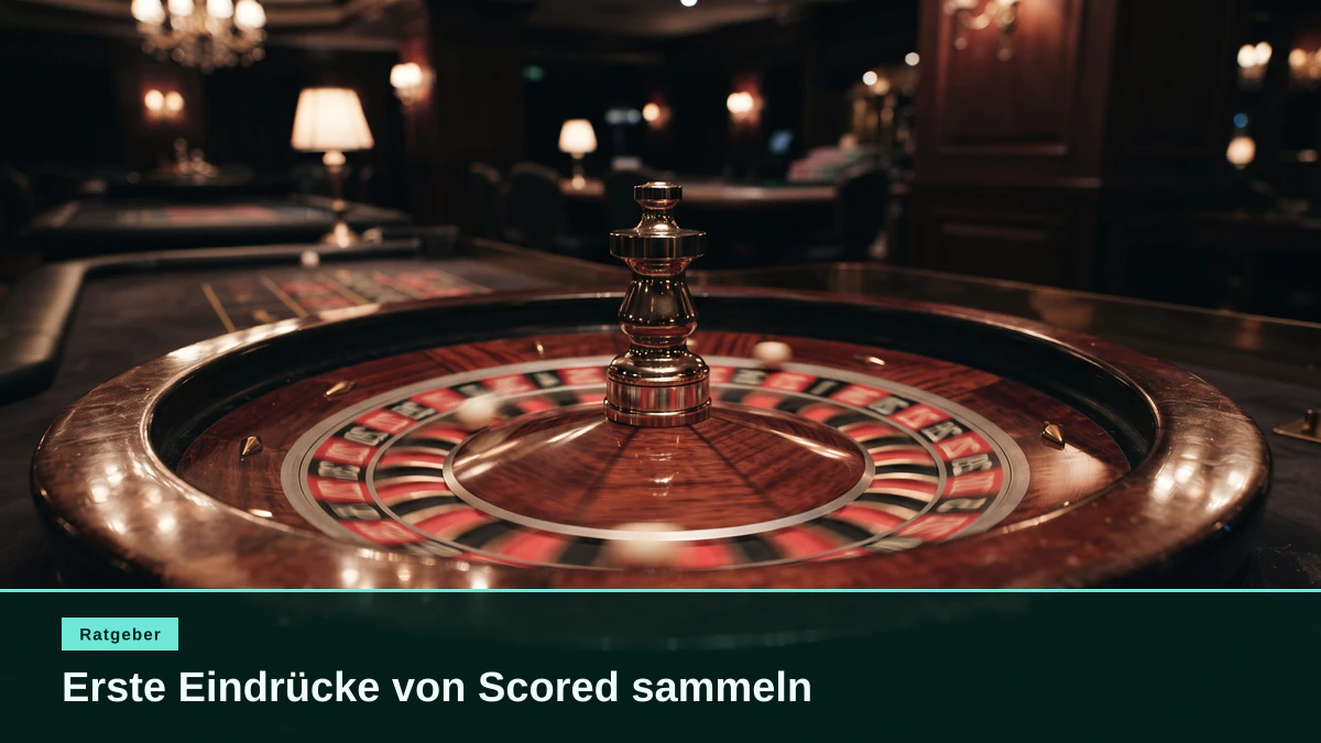 Erste Eindrücke von Scored sammeln