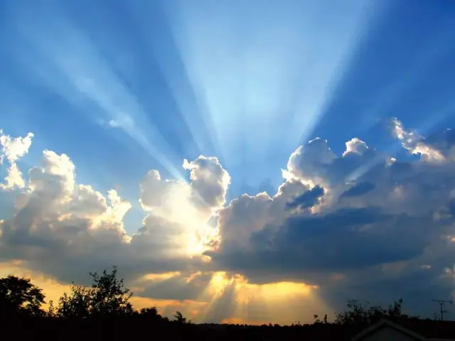 Sun-clouds