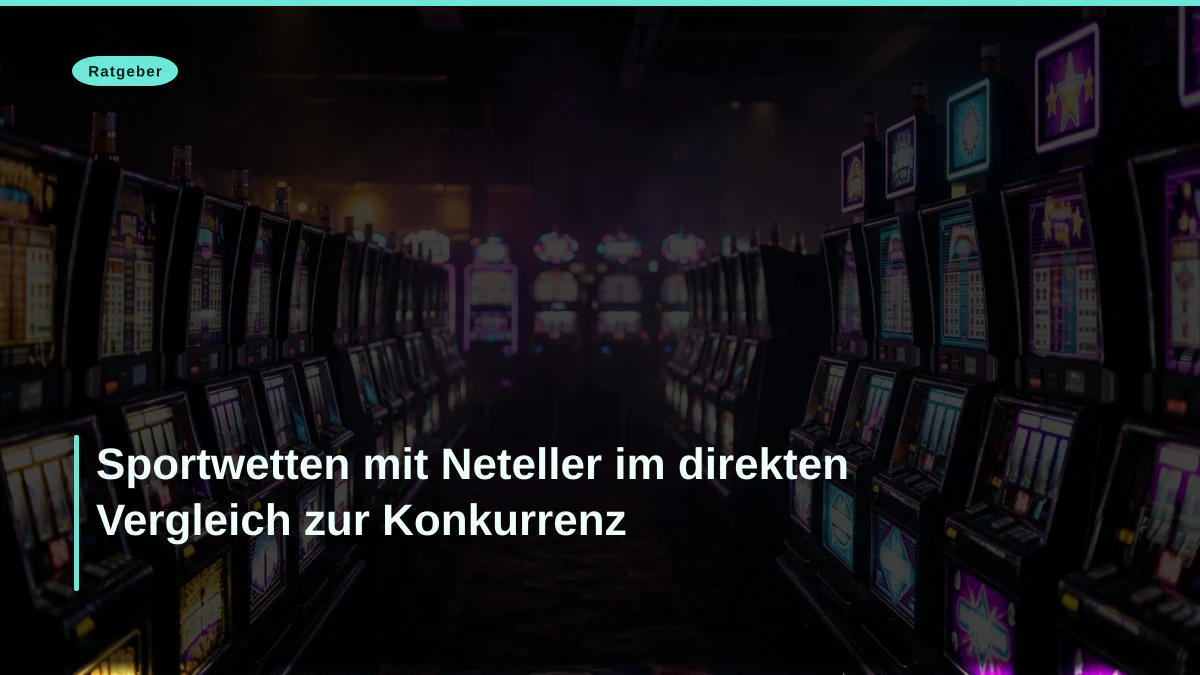 Sportwetten mit Neteller im direkten Vergleich zur Konkurrenz