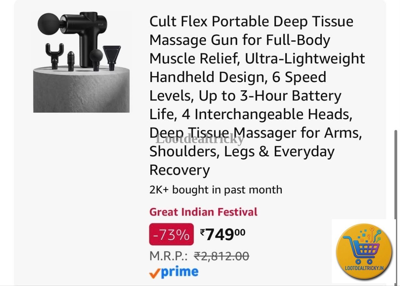 Loot Cult Flex – Just ₹749 | Lowest Price Deal
