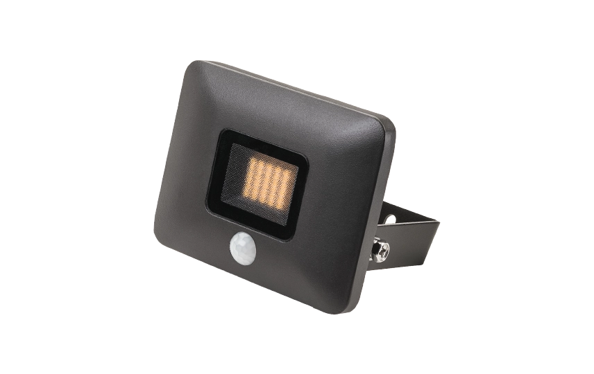 Mini projecteur LED 10 W 4000 K avec détecteur – IP65