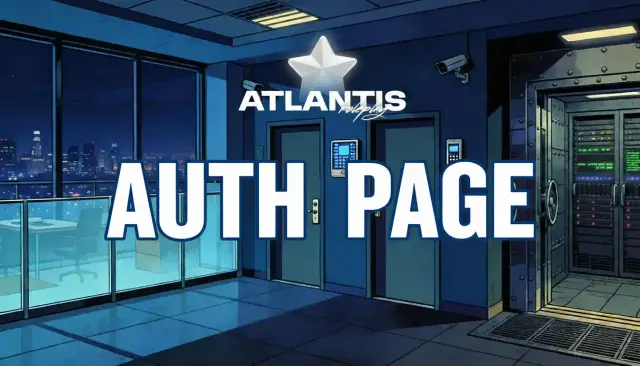 Atlantis RP - Authentication