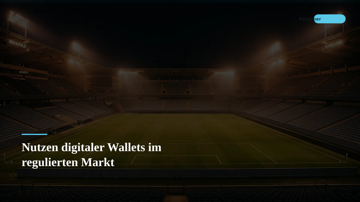 Nutzen digitaler Wallets im regulierten Markt