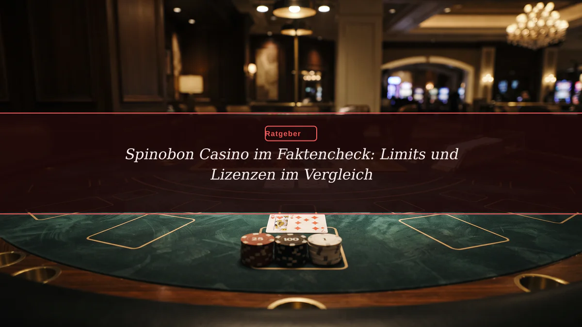 Spinobon Casino im Faktencheck: Limits und Lizenzen im Vergleich