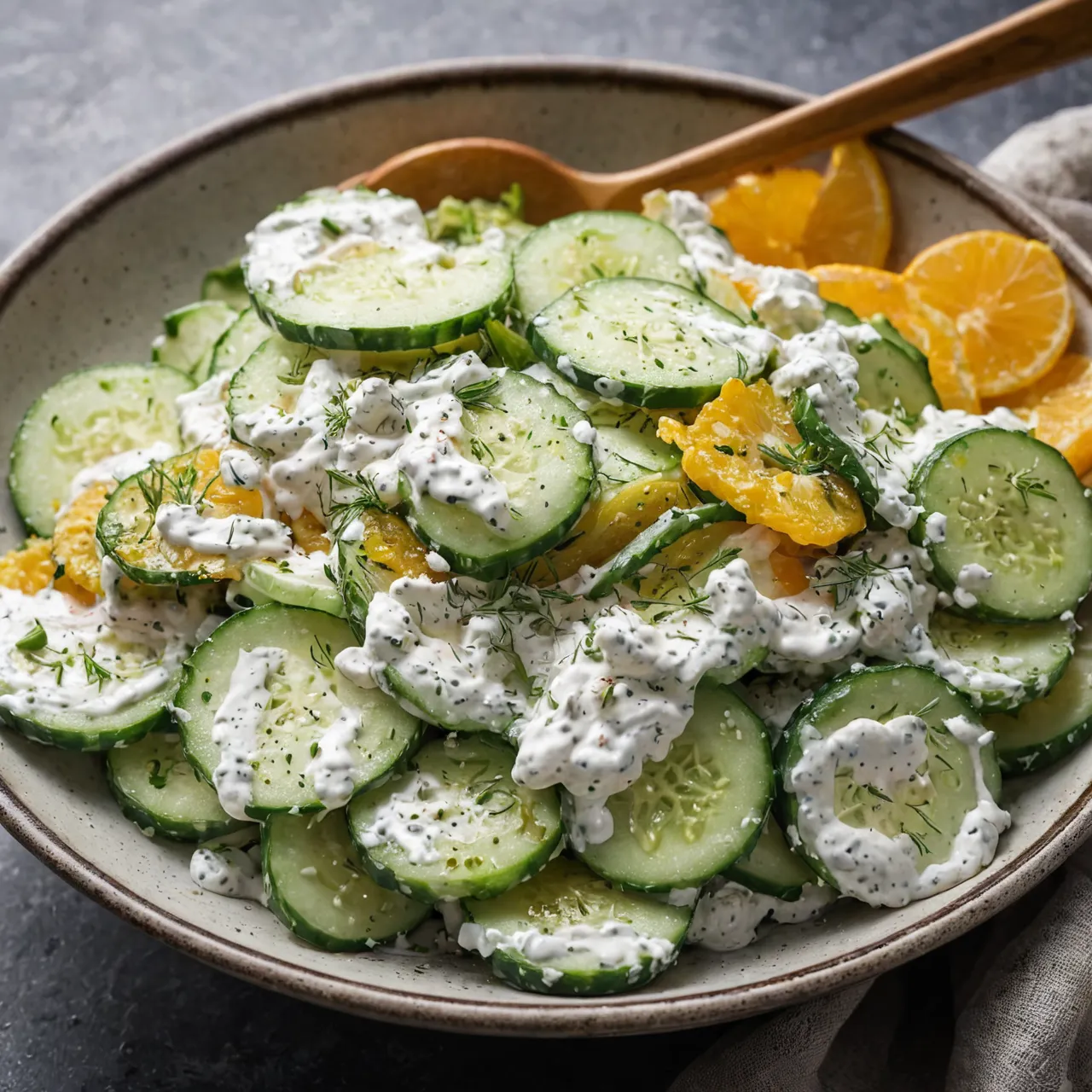 Cucumber Ranch Crack Salad