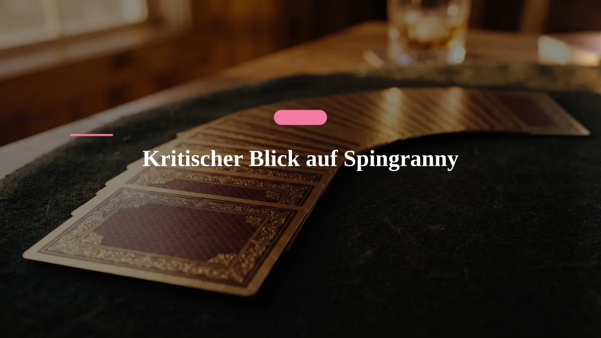 Kritischer Blick auf Spingranny