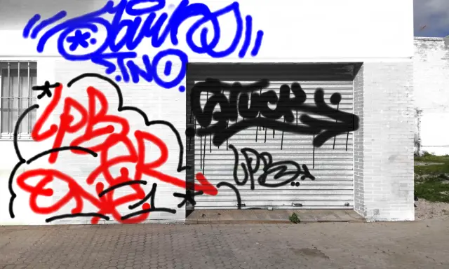Graffiti artwork by STUCK1