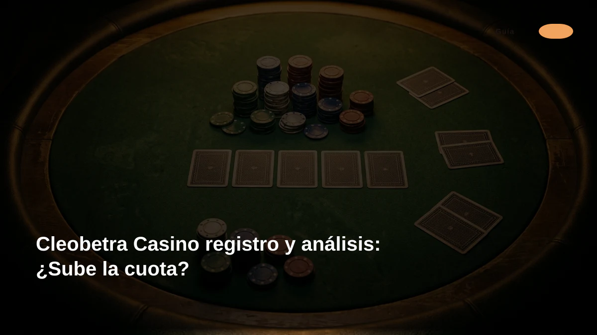 Cleobetra Casino registro y análisis: ¿Sube la cuota?
