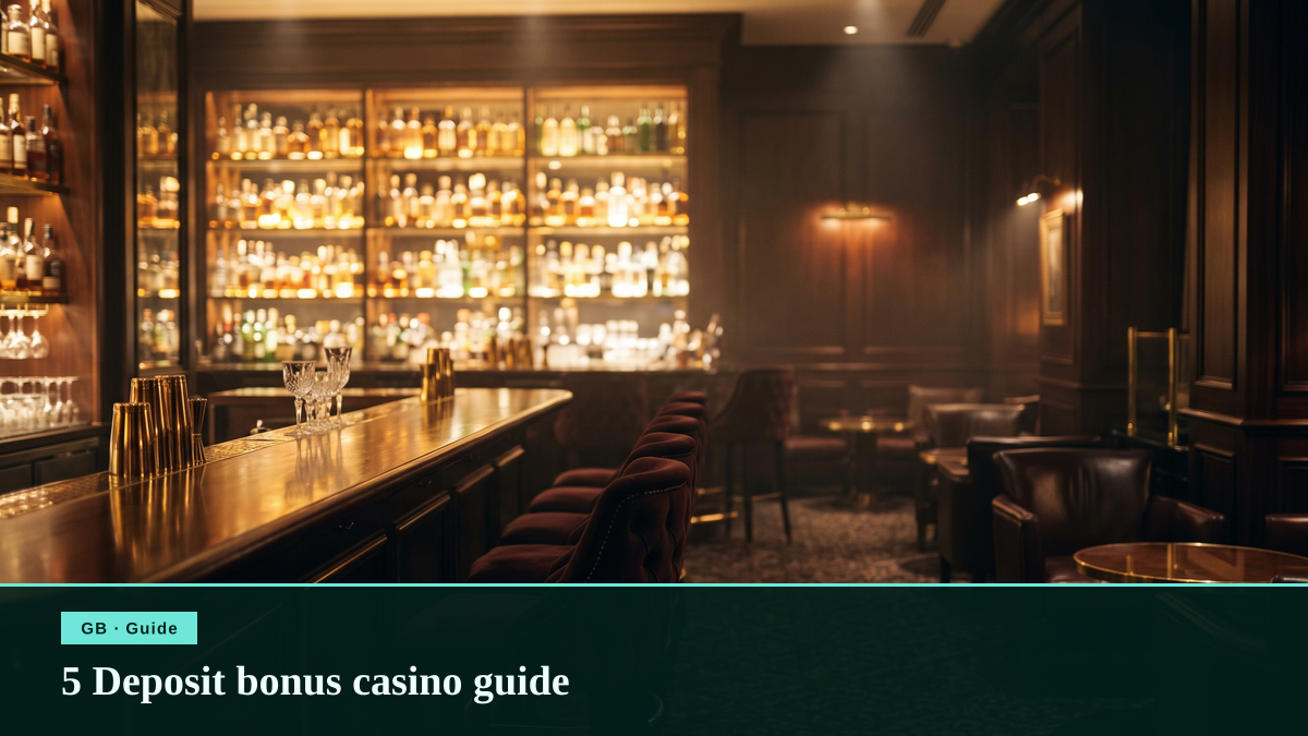 5 Deposit bonus casino guide