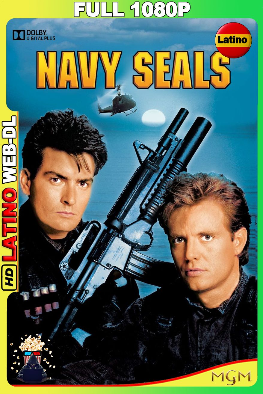 Navy Seals, comando especial (1990) [Full 1080p] {MGM+} WEB-DL [Latino-Castellano-Inglés]