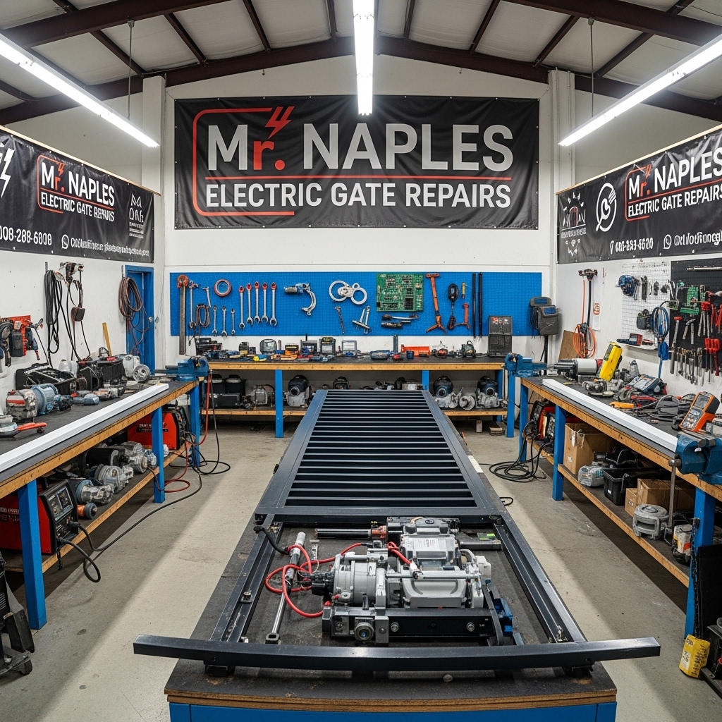 Mr Naples Electric Gate Repairs Logo - Gate Repair Service