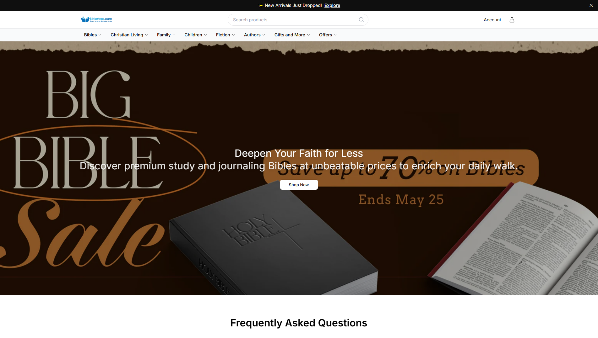 Primary capture · biblestoreonline.shop