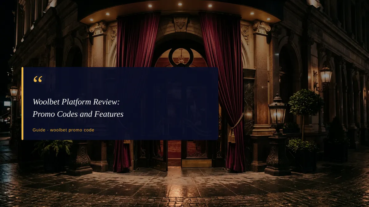 Woolbet Platform Review: Promo Codes and Features