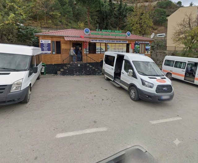 Artvin Merkez Durak 2 - Artrium alt viraj dolmus duragi
