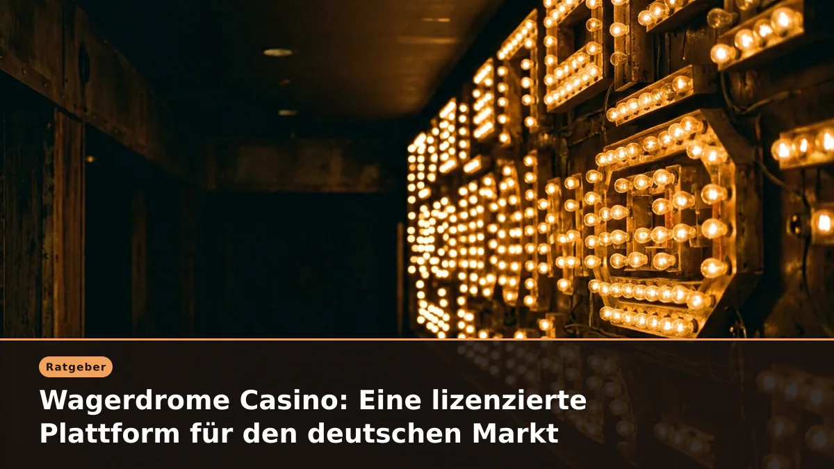 Wagerdrome Casino: Eine lizenzierte Plattform für den deutschen Markt