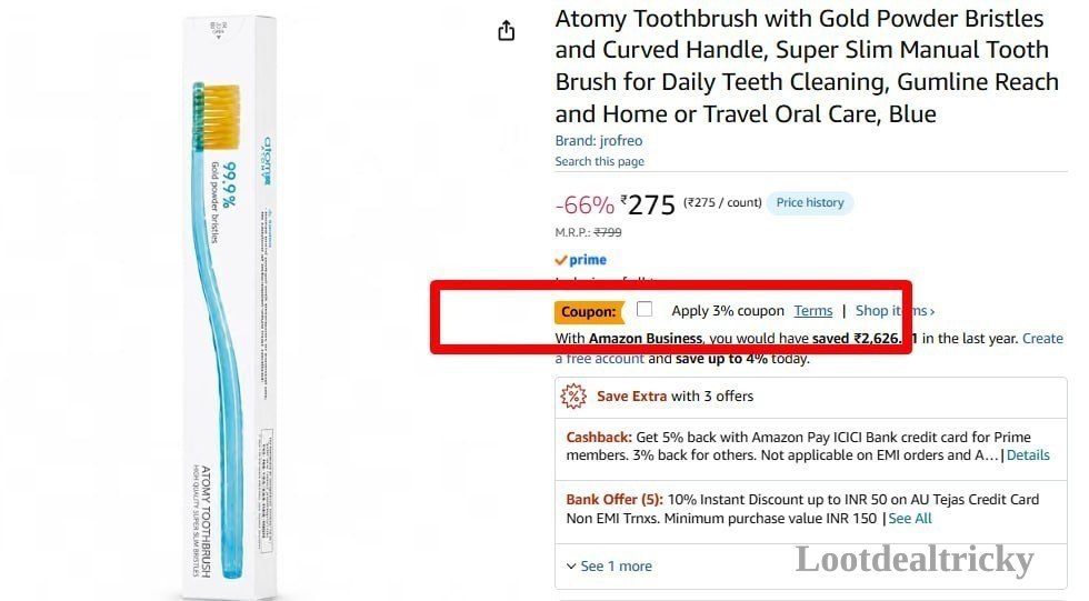 Atomy Toothbrush With | Loot Deal Atomy Toothbrush With | Loot Deal