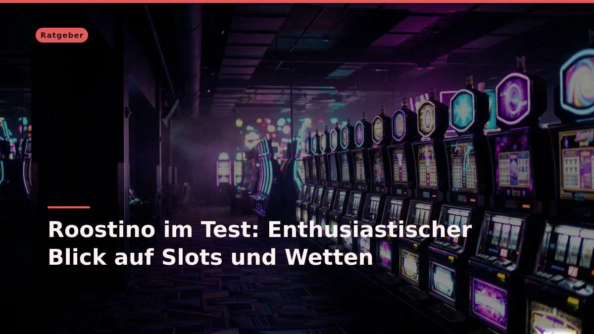 Roostino im Test: Enthusiastischer Blick auf Slots und Wetten