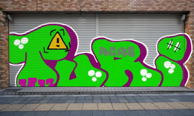 Graffiti artwork by JJ06