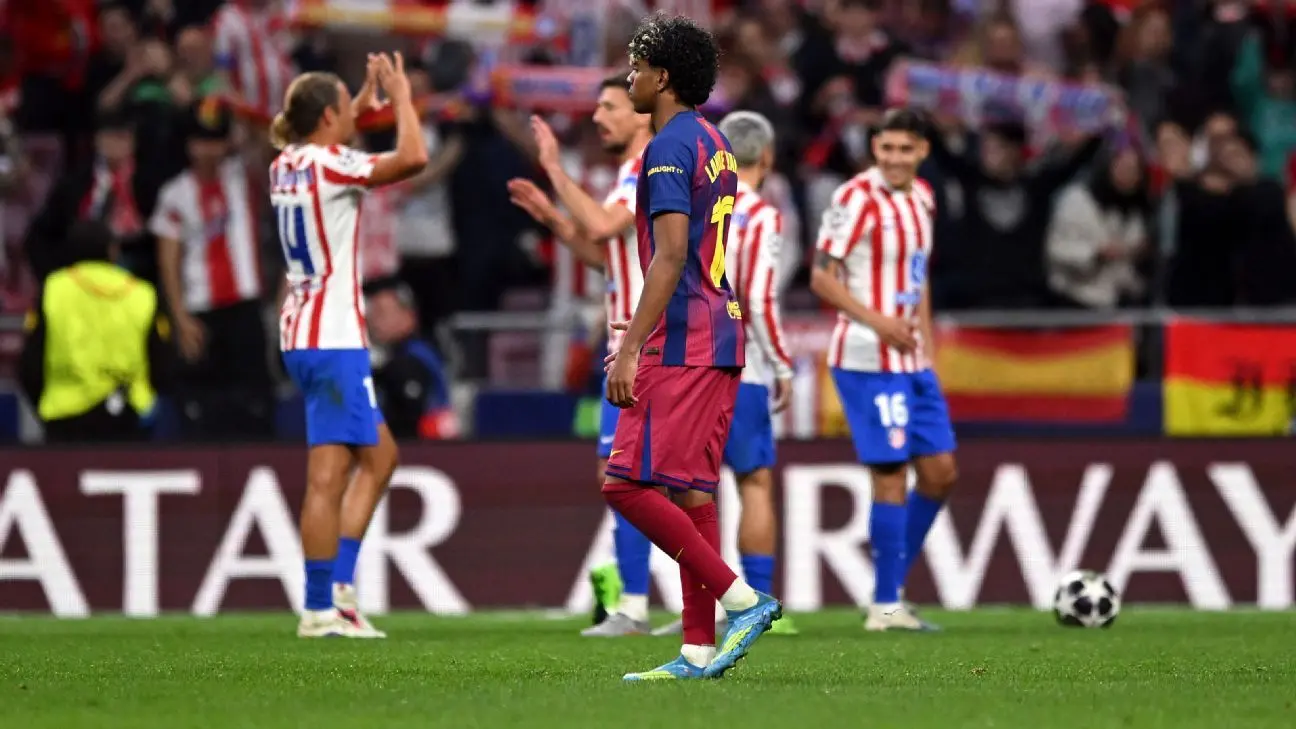 Barcelona's Champions League Dreams Dashed by Atlético