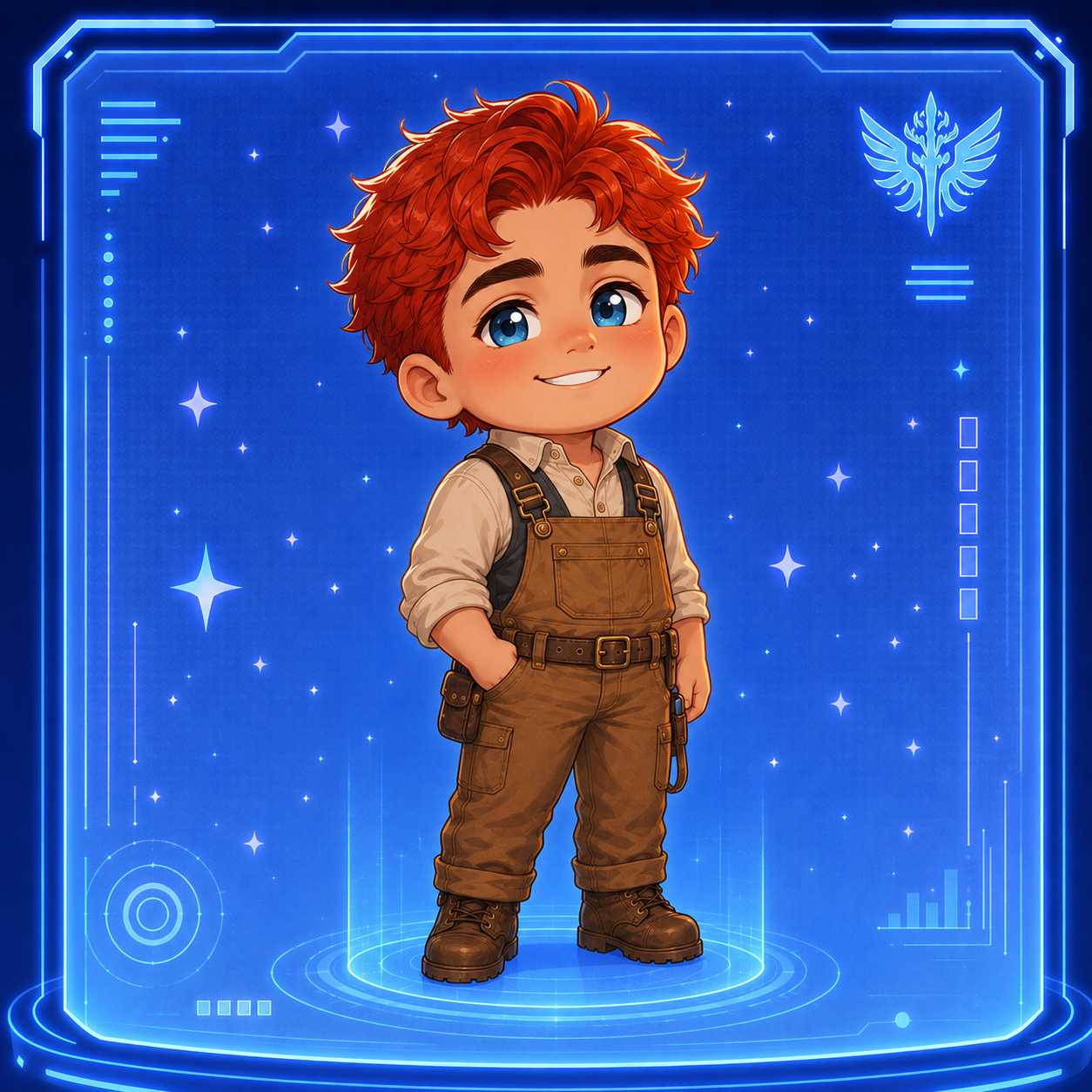 August Pyrrhus chibi