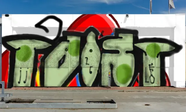 Graffiti artwork by taost