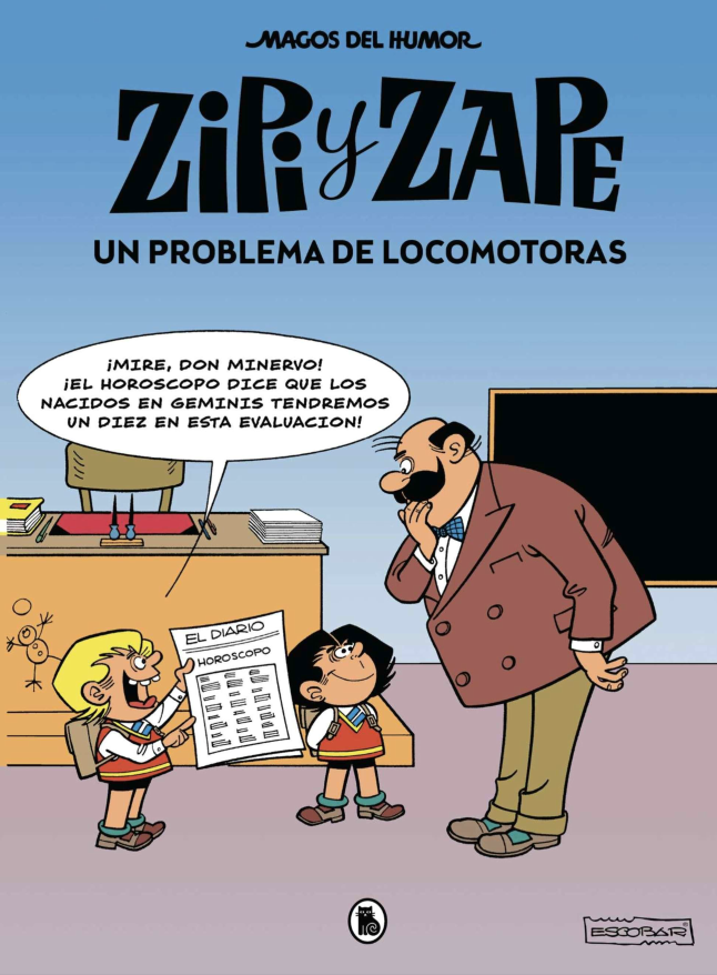 216 Zipi y Zape Un problema de locomotoras