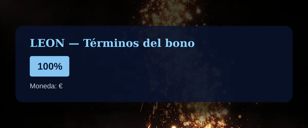 LEON — Términos del bono: 100%