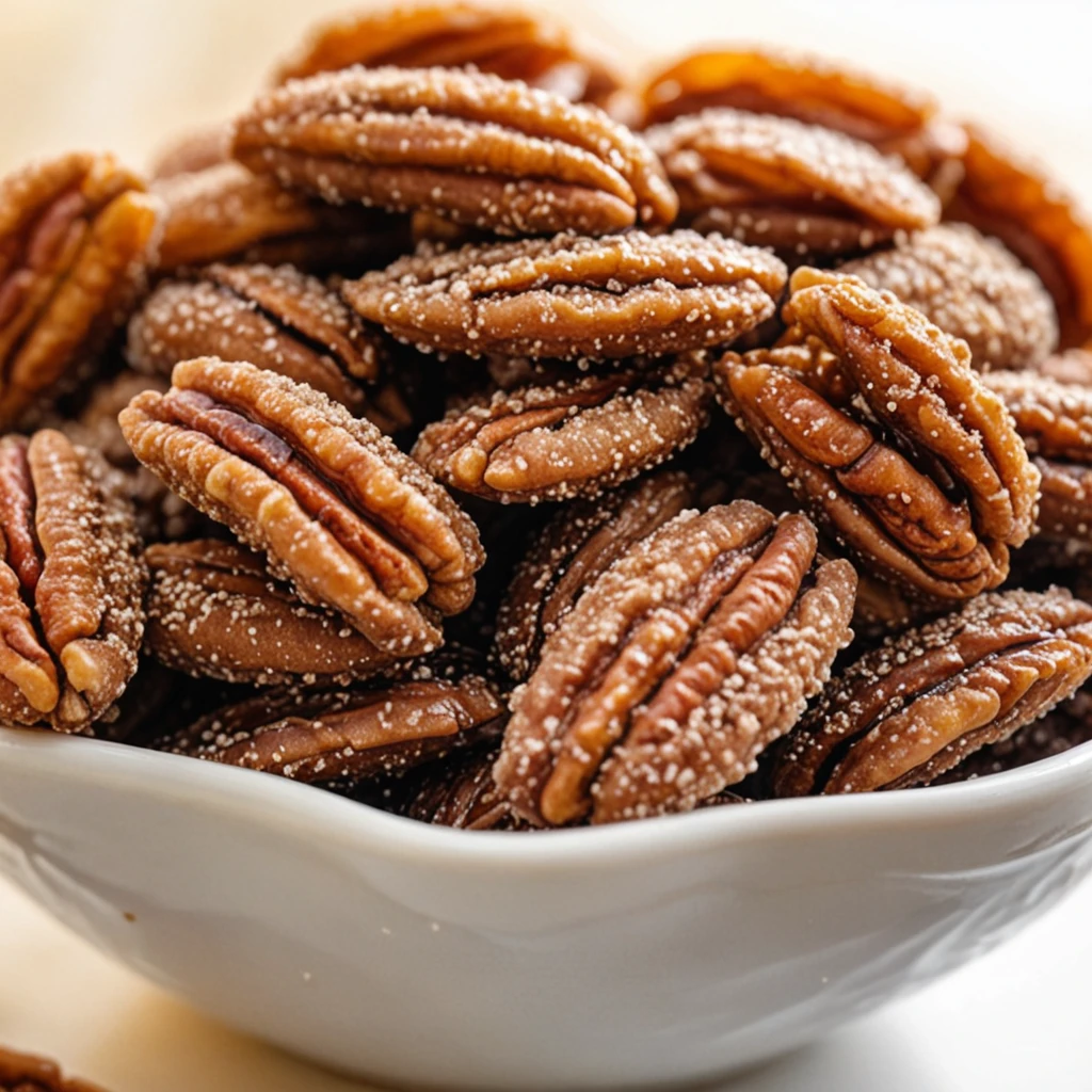 Enhance Your Day with Cinnamon Sugar Candied Pecans