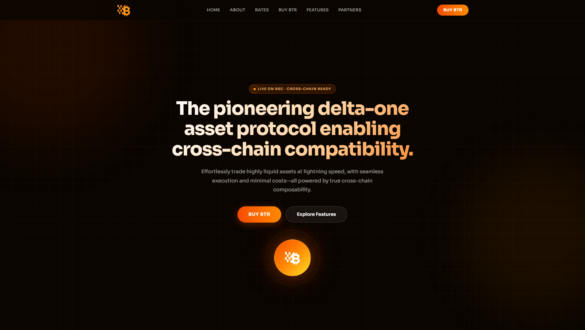 Screenshot of btrvault.com
