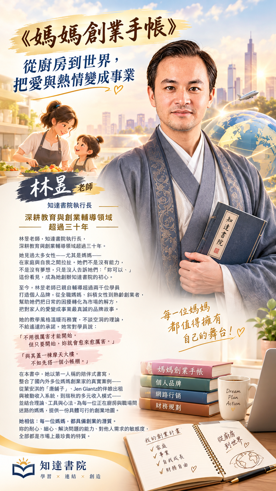 講師簡介 林昱 知達書院執行長