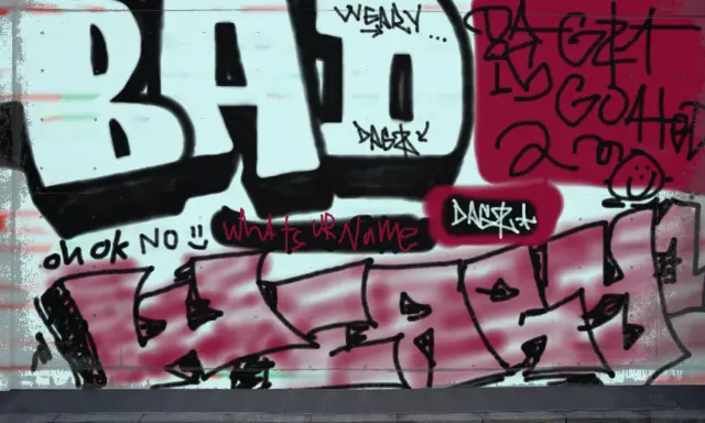 Graffiti artwork by DECAY