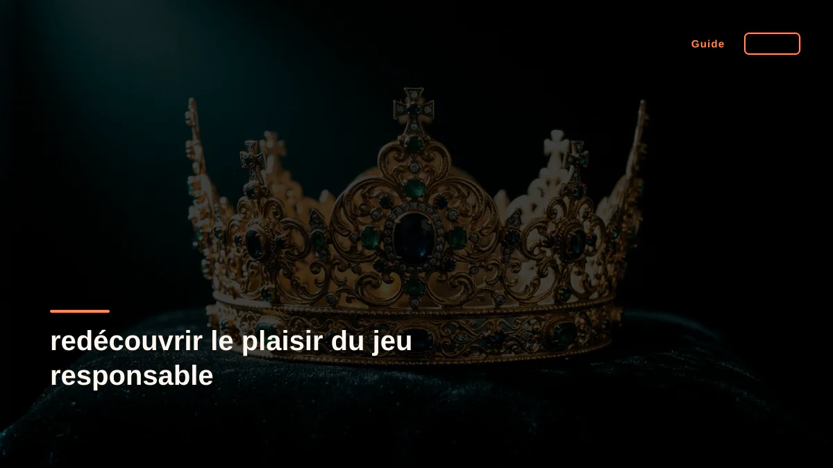 redécouvrir le plaisir du jeu responsable