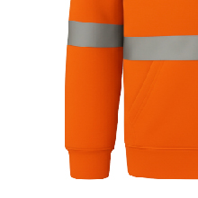 Reflective arm band detail