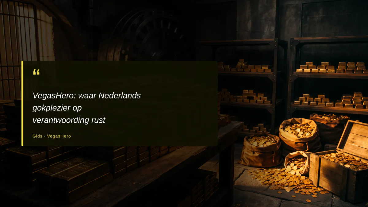 VegasHero: waar Nederlands gokplezier op verantwoording rust